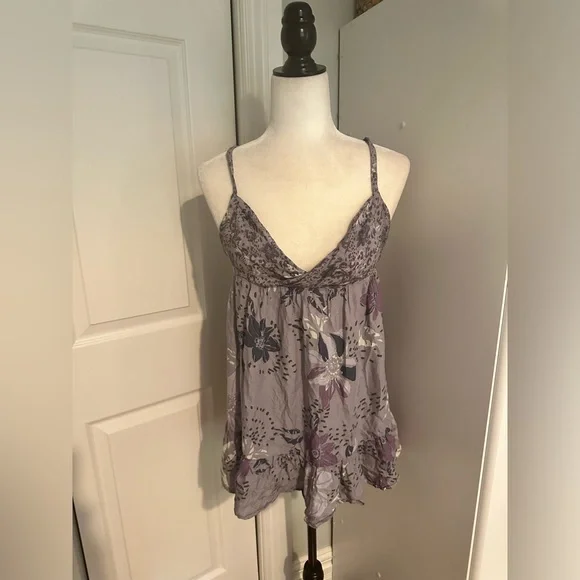 Free People Turn Heads Trapeze Slip Dress - Picture 2 of 4